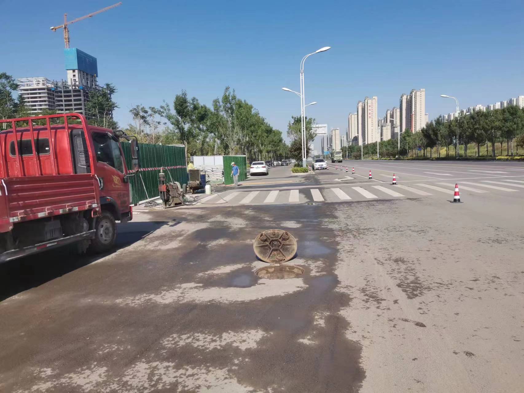 新民路基沉降注浆